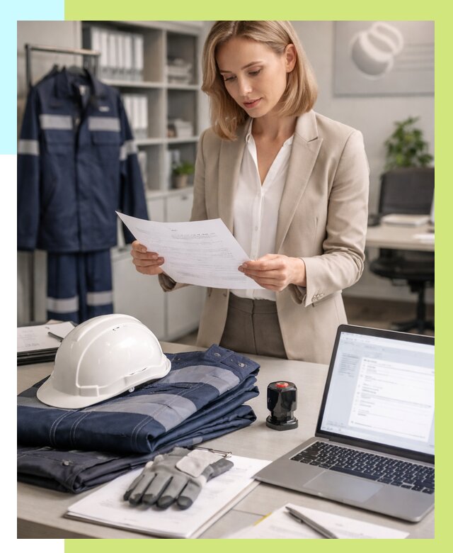 Сертификация спецодежды в Приморско-Ахтарске от 7097 р. | Алешин-Прр