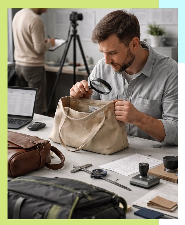 Сертификация сумок в Приморско-Ахтарске, оформление и получение сертификатов