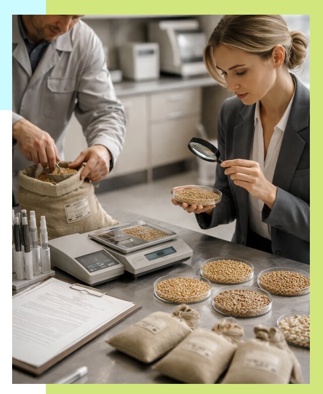 Сертификация зерна в Приморско-Ахтарске по цене от 15207 р. | Алешин-Прр