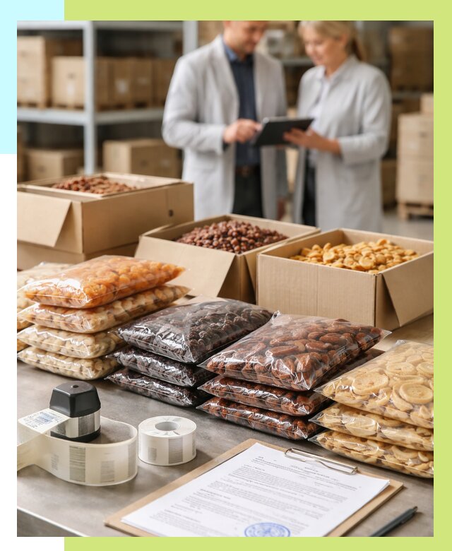 Сертификация сухофруктов в Приморско-Ахтарске от 12166 р. | Алешин-Прр под ключ