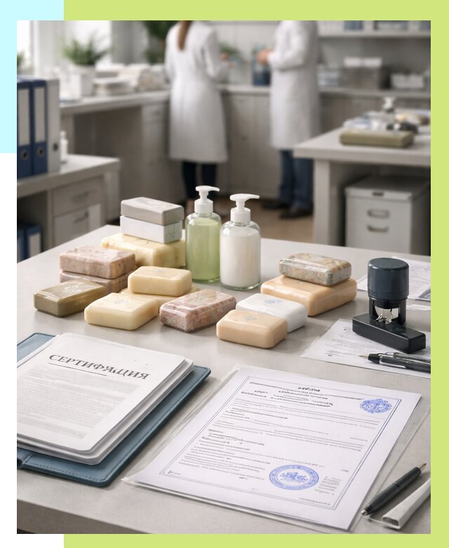 Сертификация мыла и сертификат на мыло в Приморско-Ахтарске от 12166 | Алешин-Прр