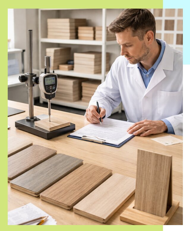 Сертификация ламината с испытаниями и оформлением документов в Приморско-Ахтарске