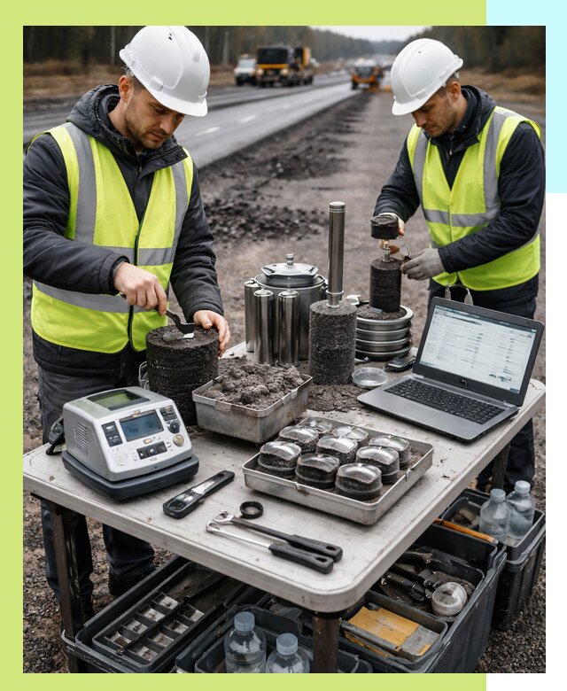 Сертификация асфальта: испытания и подтверждение в Приморско-Ахтарске