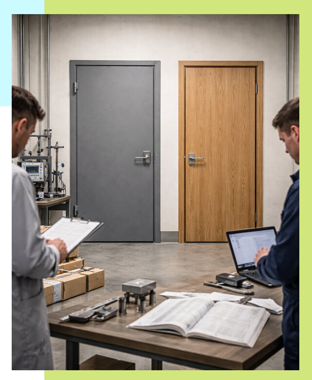 Сертификация дверей в Приморско-Ахтарске от 8110 р. под ключ | Алешин-Прр