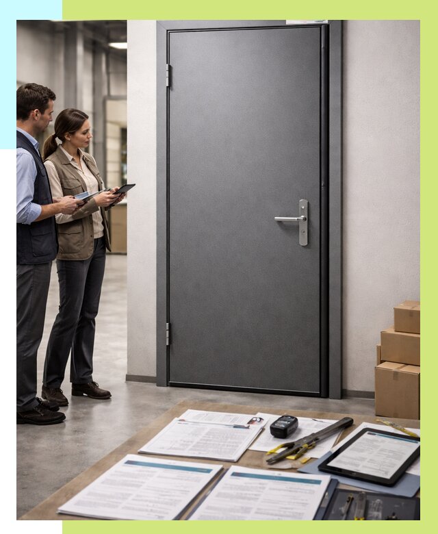 Сертификация противопожарных дверей в Приморско-Ахтарске от 9124 р. | Алешин-Прр