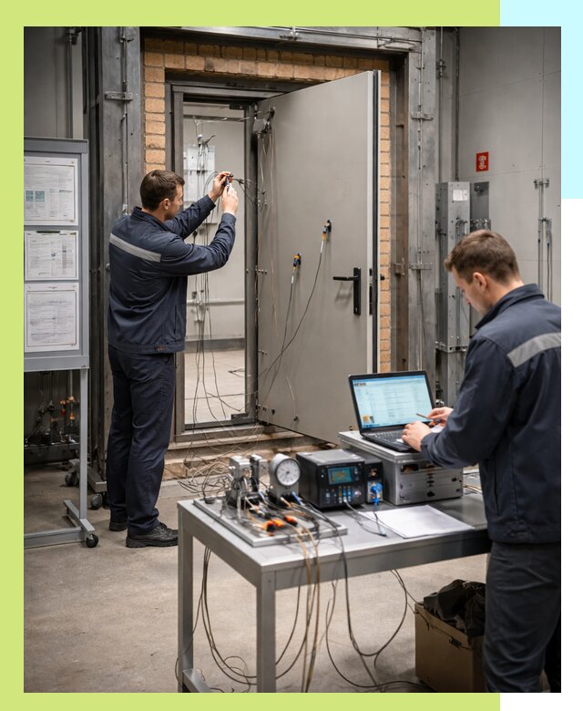 Сертификация противопожарных дверей в Приморско-Ахтарске по ГОСТ и ТР