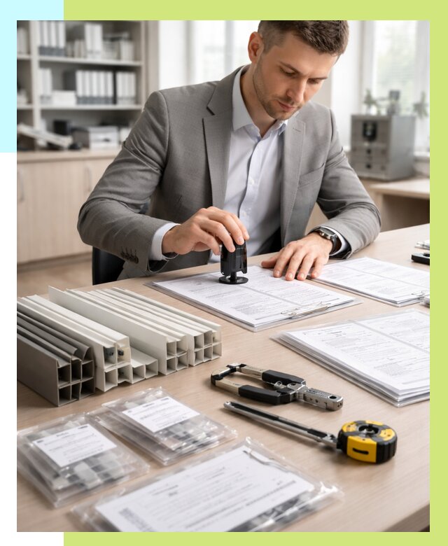 Сертификация ПВХ продукции в Приморско-Ахтарске от 8617 р., Алешин-Прр