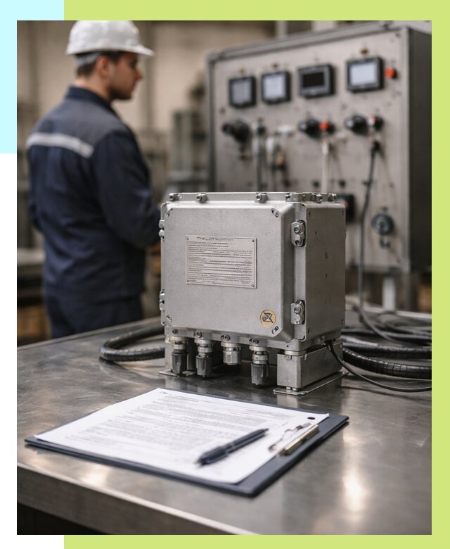 Сертификация взрывозащищенного оборудования в Приморско-Ахтарске от 35483 р. | Алешин-Прр