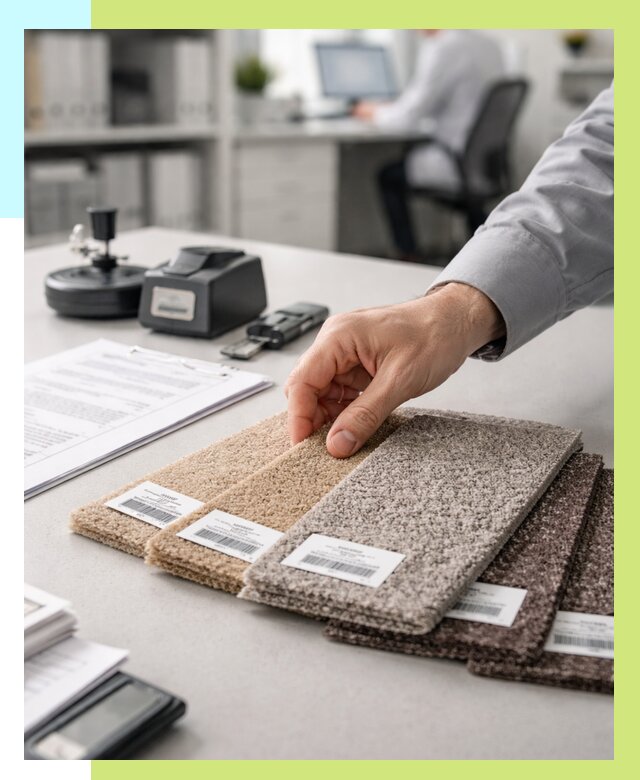 Сертификация ковролина в Приморско-Ахтарске от 15207 р., Алешин-Прр