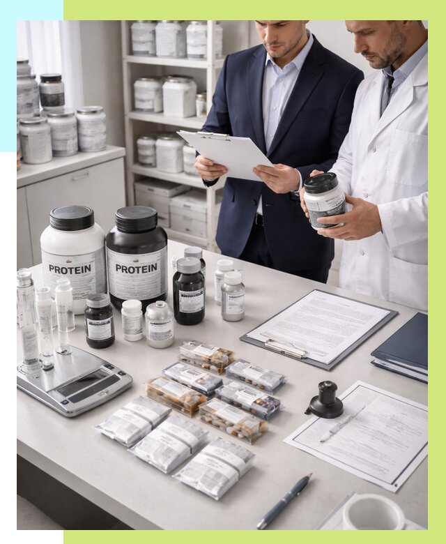 Сертификация спортивного питания в Приморско-Ахтарске от 15207 р., Алешин-Прр