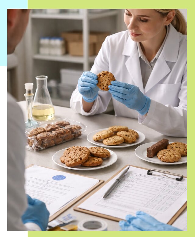 Сертификация печенья в Приморско-Ахтарске от 8617 р. | Центр Алешин-Прр