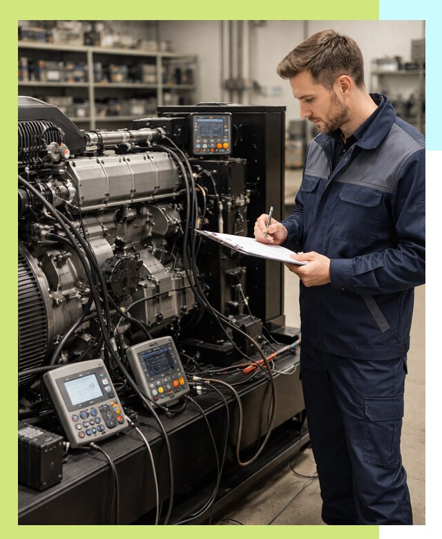 Сертификация дизельных генераторов и их оборудования в Приморско-Ахтарске