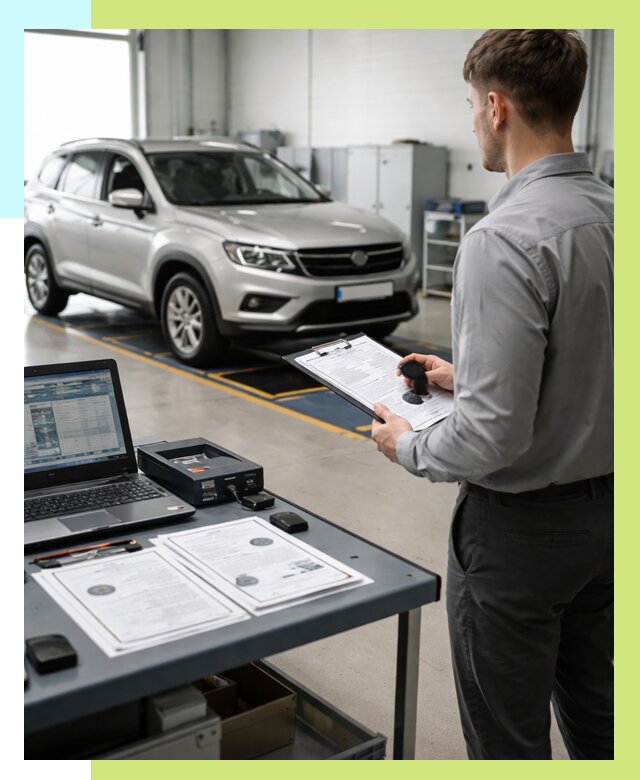 Сертификация транспортных средств в Приморско-Ахтарске от 12166 р. | Алешин-Прр