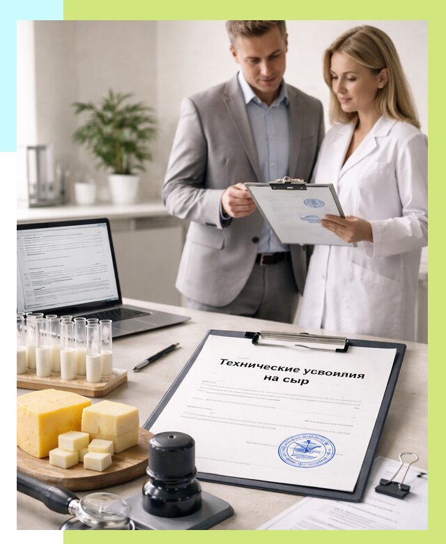 ТУ на сыры в Приморско-Ахтарске срочно от 12166 р. — оформление | Алешин-Прр