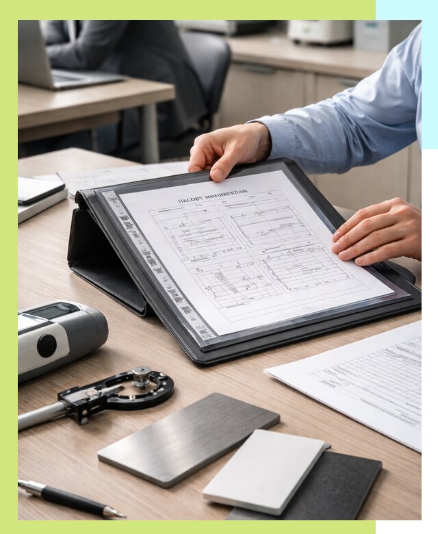 Оформление паспорта материала для продукции в Приморско-Ахтарске