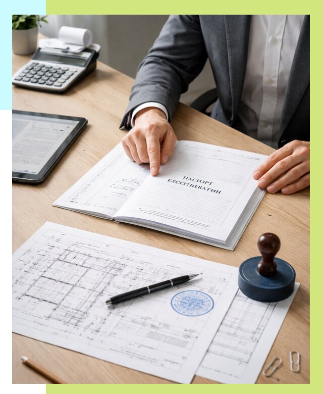 Паспорт эксплуатации в Приморско-Ахтарске под ключ от 4562 р. Алешин-Прр