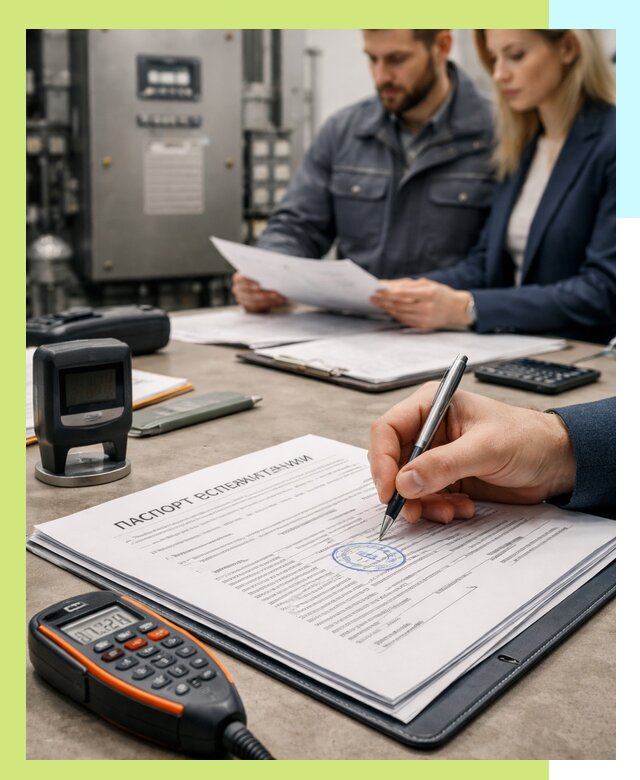 Оформление паспорта эксплуатации оборудования в Приморско-Ахтарске