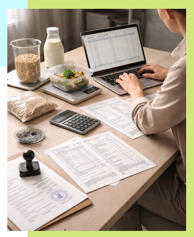 Просчет БЖУ для маркировки в Приморско-Ахтарске от 1521 р. | Алешин-Прр