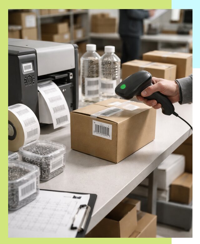 Штрихкодирование продукции и маркировка для продажи в Приморско-Ахтарске