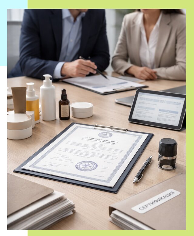 Сертификат на товар в Приморско-Ахтарске от 7604 р. быстро | Алешин-Прр