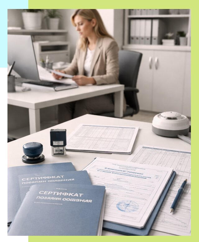 Сертификаты пожарной безопасности в Приморско-Ахтарске от 15207 р. | Алешин-Прр