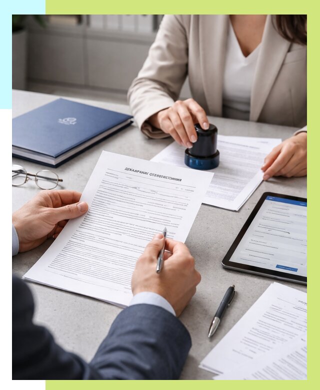 Декларация ГОСТ Р в Приморско-Ахтарске от 8617 р оформить в Алешин-Прр