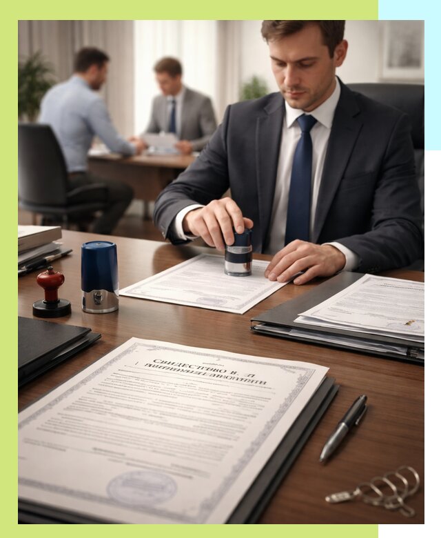 Оформление свидетельства о государственной регистрации в Приморско-Ахтарске