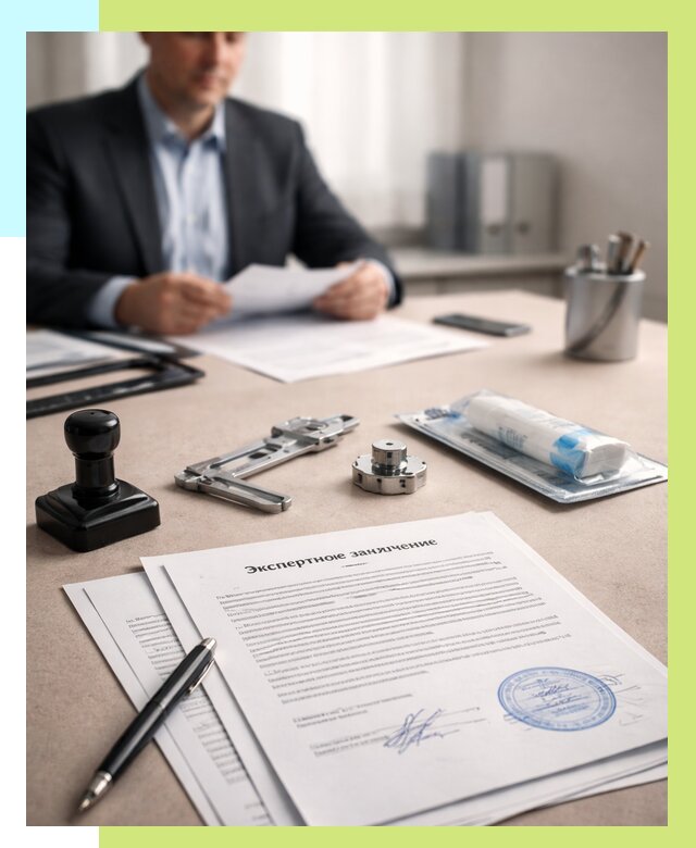 Экспертное заключение на продукцию в Приморско-Ахтарске от 8617 р. | Алешин-Прр