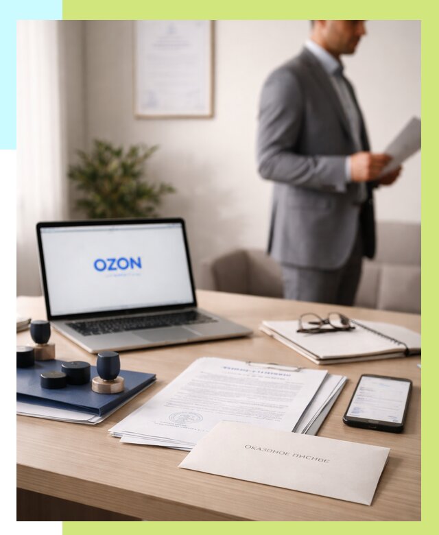 Отказное письмо для Ozon в Приморско-Ахтарске от 3548 р. | Алешин-Прр