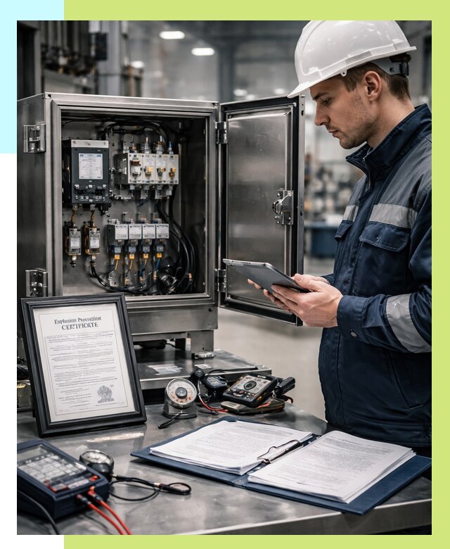 Сертификат взрывозащиты в Приморско-Ахтарске от 45621 р. | Алешин-Прр