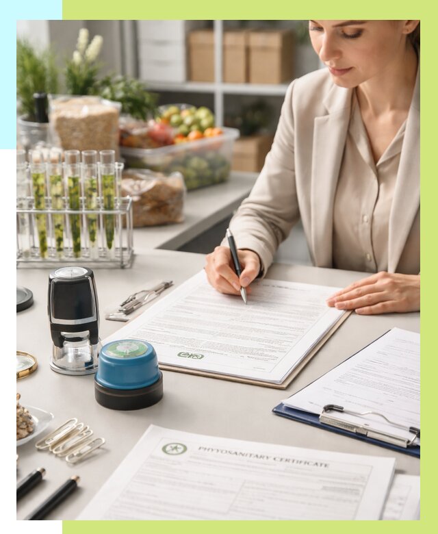 Фитосанитарный сертификат оформить в Приморско-Ахтарске от 4562 р. | Алешин-Прр