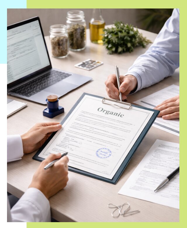 Оформление сертификат органик в Приморско-Ахтарске от 30414 р. | Алешин-Прр