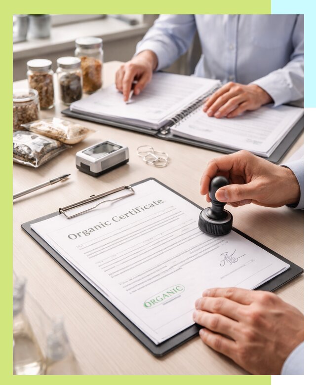 Получение органик сертификата для продукции в Приморско-Ахтарске