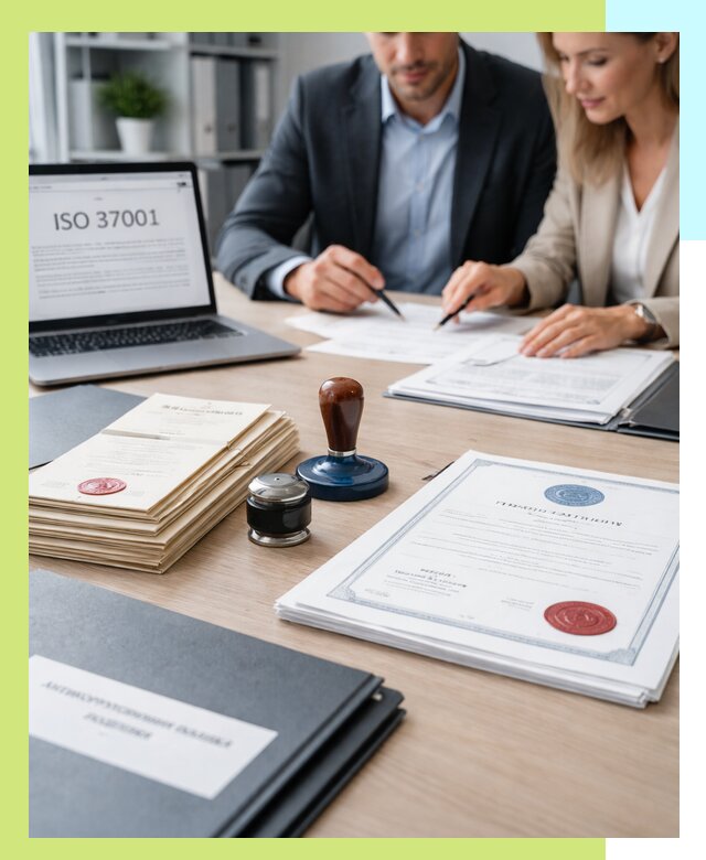 Получение сертификата ISO 37001 по системе борьбы с коррупцией в Приморско-Ахтарске